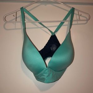 Teal sports bra